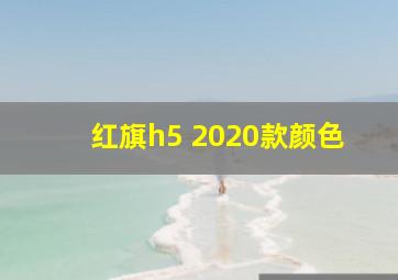 红旗h5 2020款颜色